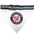 Pets First MLB Bandana  Washington Nationals Dog Bandana with Reflective  Adjustable Dog Collar Small
