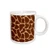 3dRose Giraffe Print Brown Ceramic Mug 15Ounce