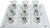 Tic Tac Toe Shot Glass Party Time Playing Board Drinking Game