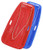 Slippery Racer Downhill Sprinter Snow Sled 2 Pack RedBlue