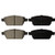 KFE KFE1161104 Ultra Quiet Advanced Premium Ceramic Brake Pad REAR Set Compatible With Ford Fusion Lincoln MKZ Zephyr Mazda 6 Mercury Milan