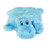 ZippyPaws  Squeakie Pads No Stuffing Plush Dog Toy  Hippo