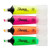 Sharpie Clear View Highlighters, Chisel Tip, Assorted Fluorescent, 8 Pack (1971843)