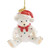 2018 Holiday Gems Teddy Bear Ornament by Lenox