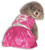 DC Comics Pet Costume Medium Pink Supergirl