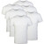 Gildan Platinum Mens Crew TShirts White Medium 6Pack