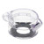 Fielect 2Pcs 22mm Transparent Plastic Cylinder Push Button Switch Protector Round Protective Cover Guard Case for Push Button Switch