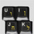 HQRP 2Pack Hebrew Keyboard Stickers on Transparent Background Yellow Letters Compatible with All Keyboards PC Desktops Laptop