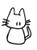 HHO Cute Pretty White Baby Cat Patch Iron On Sew On Cartoon Logo Iron on sew on Patch Sign Badge Symbol Patch Iron on Applique Embroidered Jacket T Shirt Costume