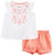 Carters 2 Piece Shorts Set Baby  Coral3 Months