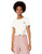 Volcom Womens Stoked On Stone Short Sleeve Tee Star White Medium