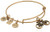 Alex and Ani Bike Rafaelian Gold Bangle Bracelet