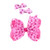 JustMyDress Valentines Hair Clips Pin with Bow Girls Kids Bowknot HairClips Hairpins JHV08 Set D