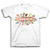 Nickelodeon Mens 90s Classic Shirt  Rugrats  Hey Arnold Vintage Front and Back TShirt White Medium