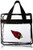 FOCO NFL Chicago Bears Clear Messenger Bag