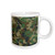 3dRose Green Camouflage Print Mug 11Ounce