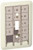 3dRose LLC lsp1192061 Cartoon School Locker with Zebra Print Lock Single Toggle Switch