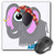 3drose Cute Goofkins Elephant Pirate Cartoon  Mouse Pad