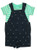 Carters 2 Piece Print Shortall Set Baby  Navy3 Months