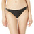 Volcom Womens Juniors Simply Solid Full Bikini Bottom Black Large