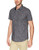 Volcom Mens Burch Short Sleeve Button Up Shirt Stealth XS