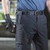 OneTigris LaserCut MOLLE Drop Leg Panel with HookandLoop Belt  Buckled Thigh Straps Black