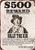 MAIYUAN Wall Decor Sign 1878 Billy The Kid Wanted Poster Rustic Vintage Look Aluminum Metal Sign 8x12 Inches BBM4072
