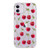FancyCase Compatible with iPhone 11 CaseNew Fruits Style Soft Silicone Clear Protective iPhone 11 Case Cherries