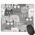 Cat Pattern Gaming Mouse Pad Custom Rectangle NonSlip Rubber Base Mouse Mat for Computer Laptop Office Decor