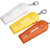 3 Pcs Fun Cap Zappa Beer Bottle Opener Party Collection Bottle Cap Shooters Launchers with Keychains, White Yellow Orange
