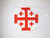 AZ FLAG Order of The Holy Sepulchre of Jerusalem Flag 3 x 5  Catholic Flags 90 x 150 cm  Banner 3x5 ft