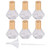 Minkissy 8Pcsset Glass Roller Bottles Empty Refillable Roller on Bottles for Essential Oils Perfume Cosmetics with Funnel and Dropper 5ML
