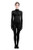 Zentai bodysuit Costume Unitard Without Hood One Piece Spandex Women Body Suit Large Black