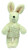 Senger Stuffed Animals  Floppy Baby Bunny Rabbit  Handmade 100 Organic Toy Size 9 White