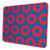 Phish Circles Mouse Pad with Stitched Edge PremiumTextured Mouse Mat NonSlip Rubber Base Mousepad for Laptop Computer  PC 103x83x003 inch