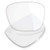 Mryok UV400 Replacement Lenses for Spy Optic Discord  HD Clear