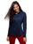 oodji Ultra Womens Cotton Shirt with Embroidery Blue 4