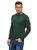 oodji Ultra Mens Basic Crew Neck Sweatshirt Green US 46  EU 56  XL