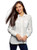 oodji Ultra Womens Viscose Blouse with Chest Pockets White 2