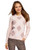 oodji Ultra Womens Argyle Knit Pullover Pink US 8  EU 42  L