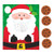Amscan Multicolored Santa Disc Toss | Christmas Activity