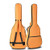 YiPaiSi 41 Inch Acoustic Guitar Bag Waterproof 03inch Padded Gig Bag Guitar Case Dual Adjustable Shoulder Strap Acoustic Guitar Gig Bag Backpack Orange