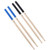 YiPaiSi 2Pcs 7A Maple Drumsticks 7A Maple Drum Sticks 7A Wood Tip Maple Drumsticks Maple Wood Drum Sticks for Students and Adults Black