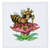 3dRose Bee The Queen Quilt Square, 12 by 12"