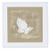 3dRose qs_180929_4 Praying Hands with Crosses, Sepia and White-Quilt Square, 12 by 12-Inch