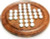 ITOS365 Wooden Handmade Games Solitaire Board with Glass Marbles  Gifts for Kids and Adults