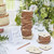 Ginger Ray Botanical Wedding Wooden Stacking Heart Guestbook Paper