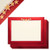 24-Sheet Certificate Paper - Letter Size Blank Award Certificates Paper, Metallic Red Border Specialty Diploma Paper, Laser and Inkjet Printer Friendly, Red, 8.5 x 11 inches