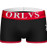 Mongous Mens Underwear Cotton Boxer Briefs Stretch Trunks Ultra Soft Breathable Black