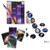 (48) GALAXY Party Favors- 24 Mini Spiral NOTEBOOKS & 24 PENCILS Plus 48 Outer Space STICKERS - Party FAVORS - Science - PLANETS - SOLAR SYSTEM Classroom TEACHER Rewards